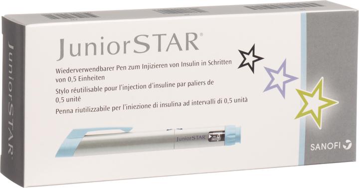 Immagine prodotto JuniorStar Lantus/Apidra/Insuman Insulinpen silber (Siringa di insulina)