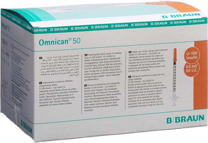 B.Braun Insulin 50 (Insulin injections)