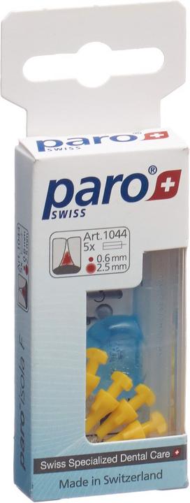 Paro 2.5mm xx-fein gelb zyl (5 x, 2.50 mm)