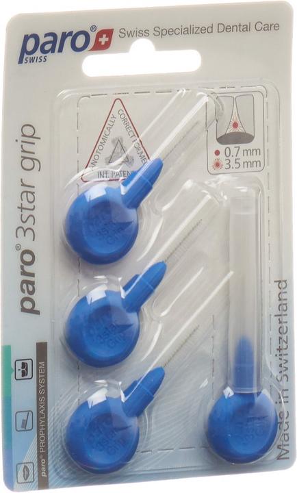 Actual product image Paro 3.5mm x-fein blau zylin (4 x, 3.50 mm)