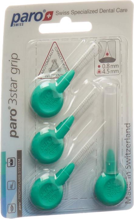 Paro 4.5mm medium grün zylin (4 x, 4.50 mm)