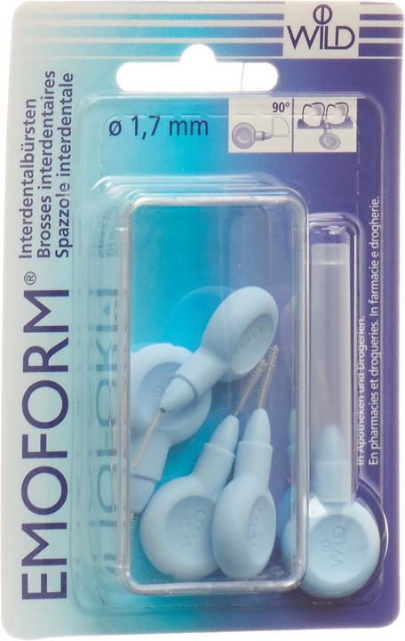 Emoform Interdentalbürsten 1.7mm hellblau (5 x, 1.70 mm)