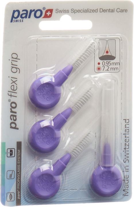 Paro Flexi Grip 8 mm mittel-grob violett zylindrisch (4 x, 7.20 mm)