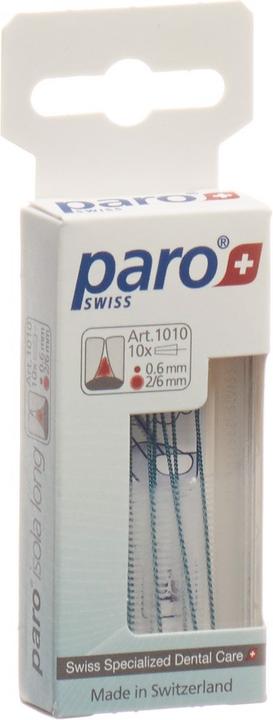 Paro 2/6mm x-fein blau konisch (10 x, 6 mm)
