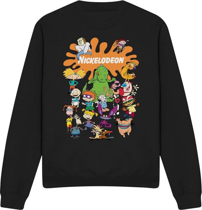 Immagine prodotto Nickelodeon Felpa Gruppo Splat Adulto Unisex (S)