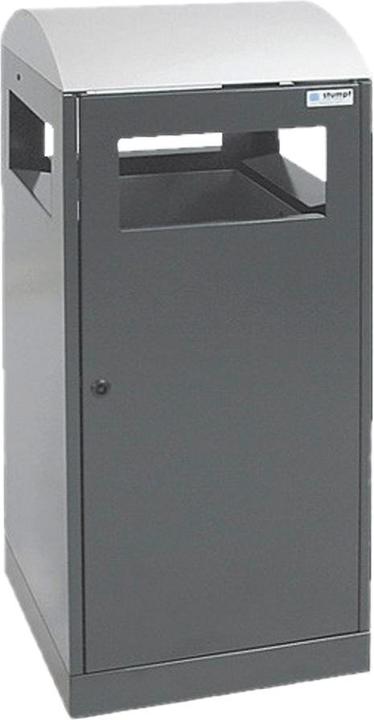Image du produit Collecteur de déchets pour l'extérieur, capacité 90 l, anthracite. (90 l)