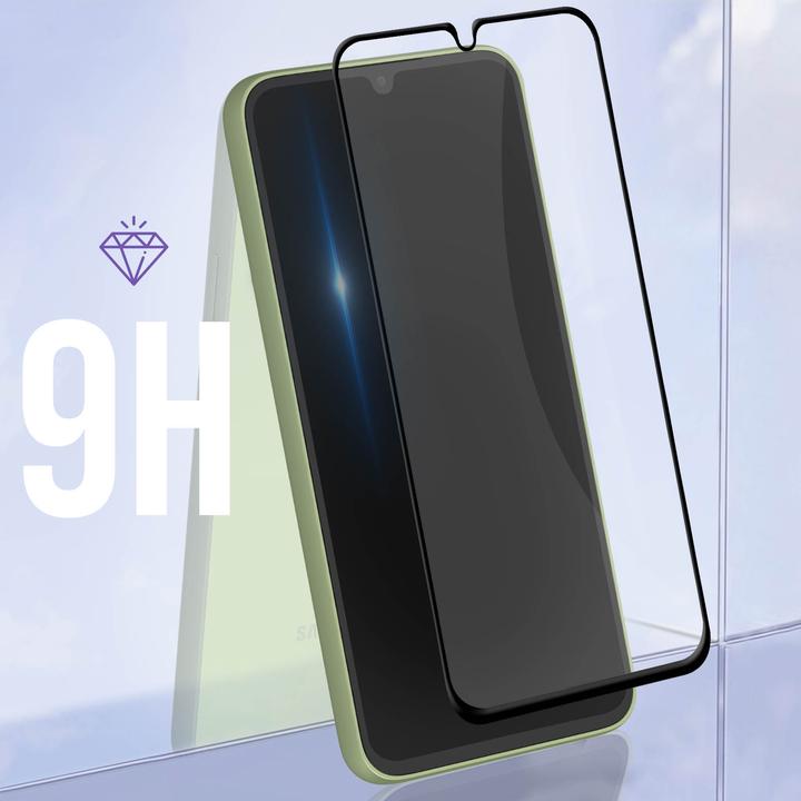 Actual product image Avizar 9H hardness glass display protection film (1 Piece, Samsung Galaxy A34 5G)