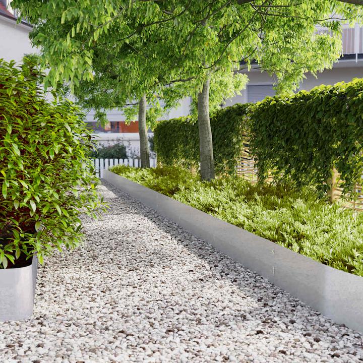 Produktbild VidaXL Rasenkanten 10 Stk. 25x103 cm Verzinkter Stahl Gartenkante (103 cm)