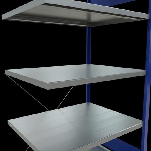 Actual product image Schulte Lagertechnik MULTIplus250 boltless bay system with cross brace