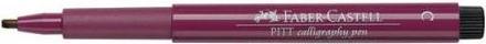 Actual product image Faber-Castell Ink pens Pitt Artist Pen Calligraphy 8 colours (Blue, Black, Brown, Green, White, Yellow, Rose, 8 x)