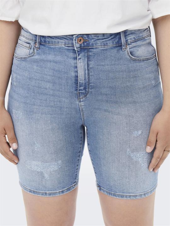 Produktbild Only Curvy CARLaola Reg Destroyed Jeansshorts (52)