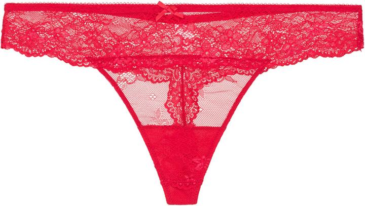 Actual product image LingaDore Daily Lace Thong - Red (XXL)
