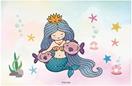 Produktbild Diamond Dotz DOTZIES® Original Diamond Painting Mäppchen „Mer Princess“ 21,5 x 14 cm, DIY Kreativset mit Diamant