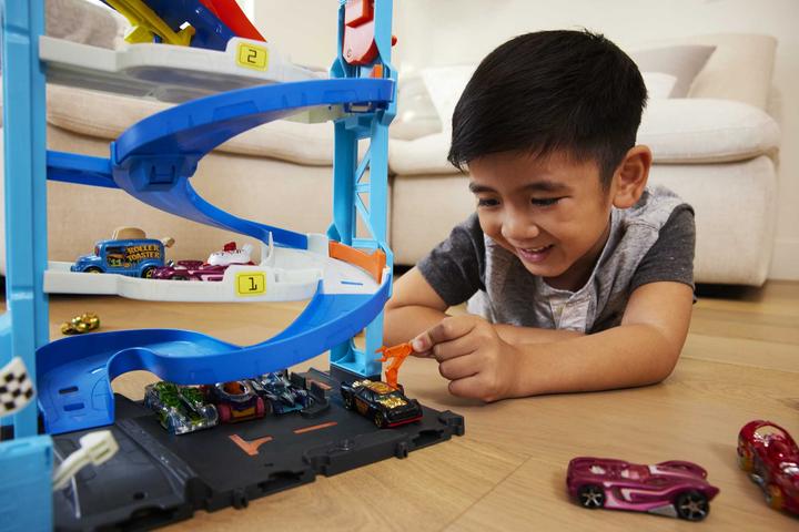 Produktbild Hot Wheels City 2-in-1-Rennturm Spielset