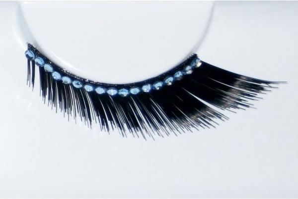 Produktbild Eulenspiegel Schwarz standard mit Strassband (Künstliche Wimpern)