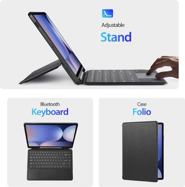 Actual product image Dux Ducis DK Series Keyboard Case (US, Galaxy Tab S9 Ultra, Galaxy Tab S10 Ultra, Galaxy Tab S8 Ultra)