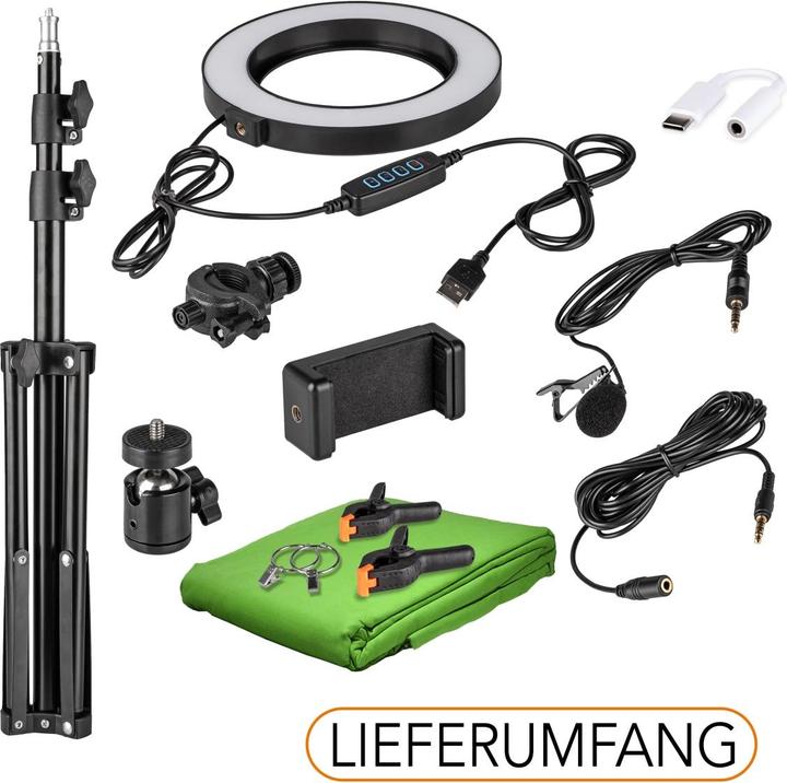 Produktbild Walimex HomeStudio Starter Kit (Ringleuchte, Videoleuchte)