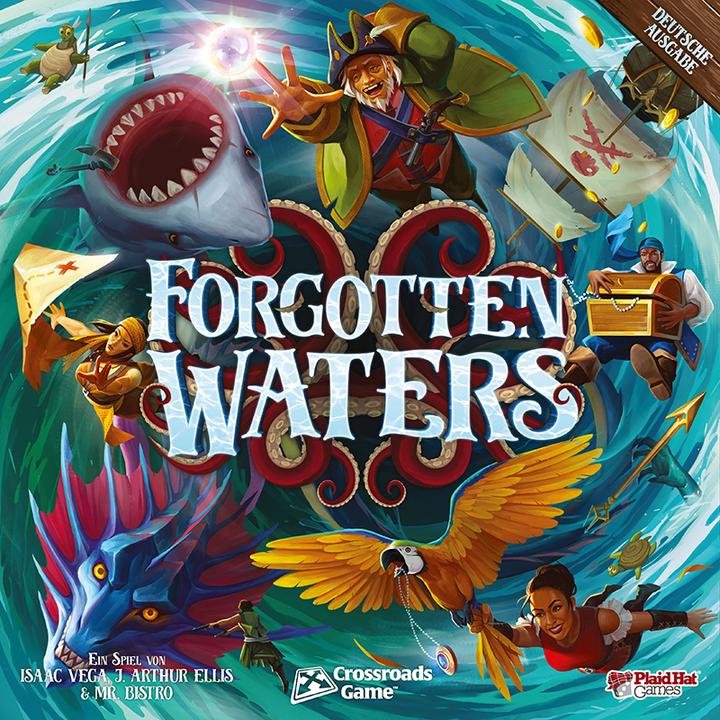 Actual product image Plaid Hat Games Connoisseur Game Forgotten Waters (German)