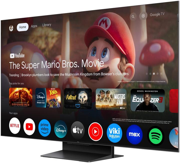 Produktbild TCL 50C7K (50", Mini-LED, 4K, 2025)