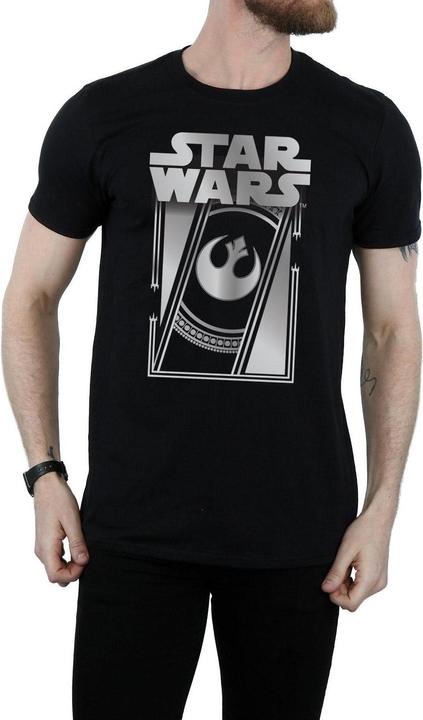Immagine prodotto Star Wars The Last Jedi Frame Metallic Maglietta Uomo (3XL)