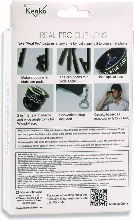 Actual product image Kenko Real Pro 180° Fisheye