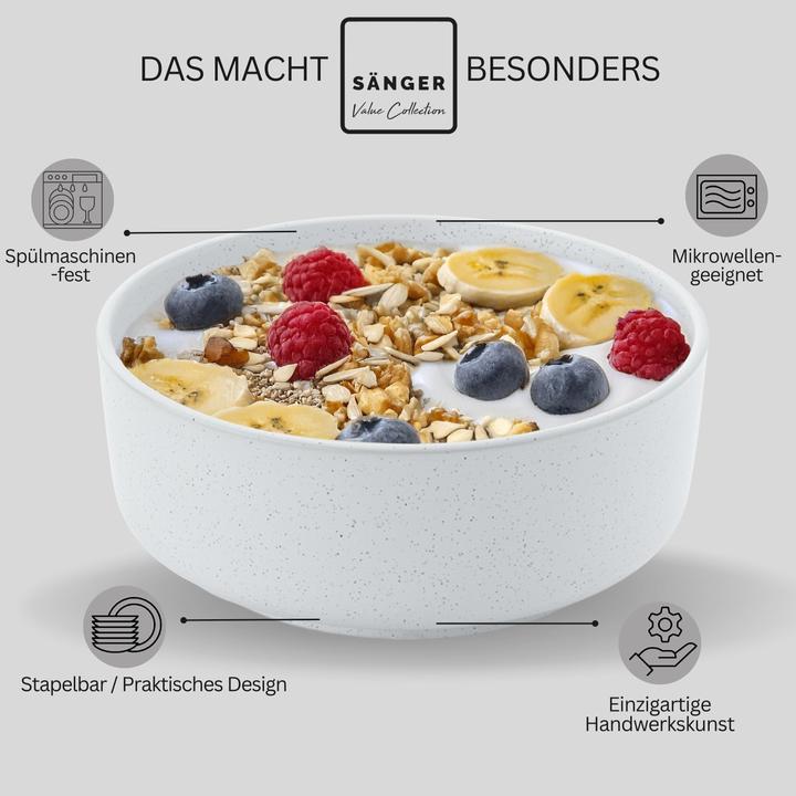 Produktbild Sänger Schalen Set (16.50 cm, 0.78 l, 6 x)
