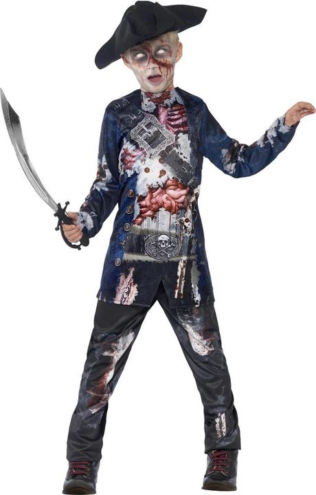 Immagine prodotto Smiffys Deluxe Costume Pirata Jolly Rotten Set Bambini (110, 116, 115 A)