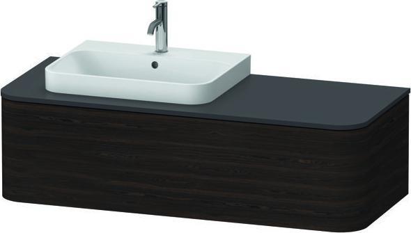 Produktbild Duravit Happy D.2 Plus Waschtischunterbau für Konsole wandhängend, 1300x550 mm, 1 Auszug, für Auf (130 x 55 x 35.5 cm)
