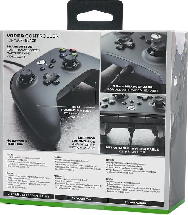 Produktbild PowerA Gamepad (Xbox Series S, Xbox One S, PC, Xbox Series X)