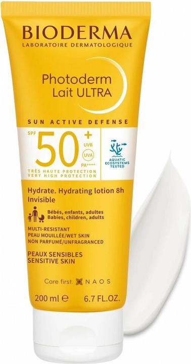 Produktbild Bioderma Photoderm Lait Ultra SPF50+ Milch (Sonnenmilch, SPF 50+, 200 ml, 226 g)