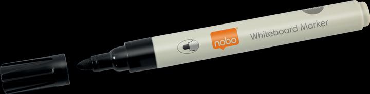 Actual product image Nobo Whiteboard Marker (Black, 3 mm, 4 x)