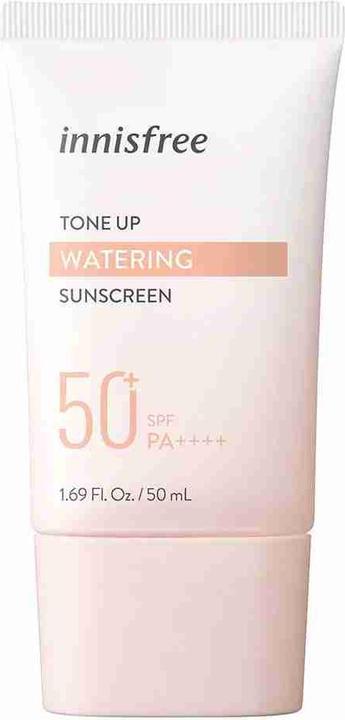 Actual product image Innisfree Tone Up Watering Sunscreen SPF 50 (Suntan cream, SPF 50+, 50 ml)