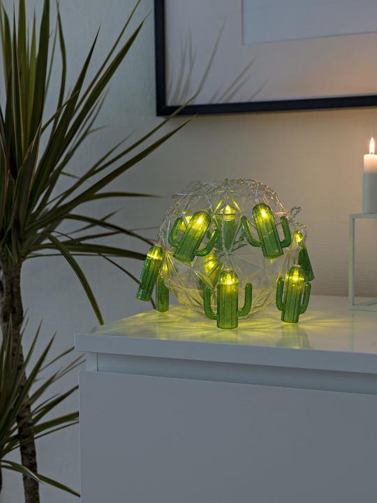 Actual product image Konstsmide LED motif light chain cacti (2.10 m)