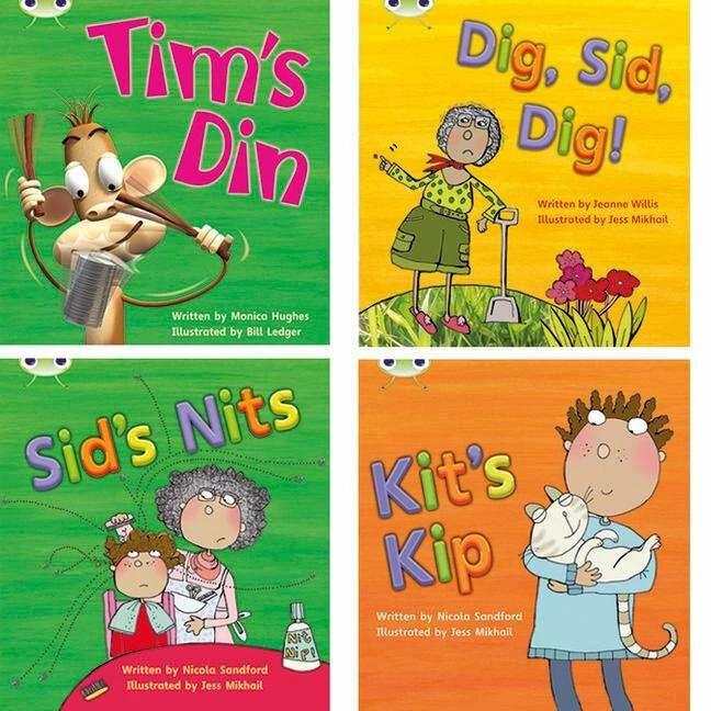 Produktbild Learn to Read at Home with Bug Club Phonics: Pack 1 (Pack of 4 fiction books) (Englisch, Monica Hughes, Jeanne Willis, Nicola Sandford, 2010)