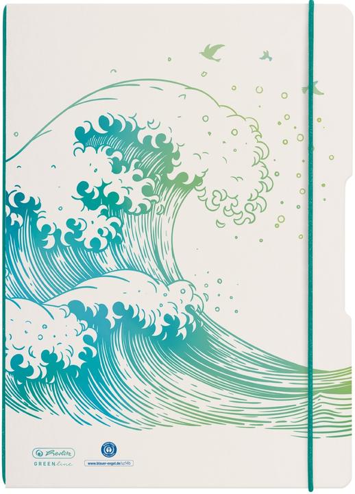 Actual product image Herlitz my.book Flex Notebook A4 80 sheets White (A4, Checked, Soft cover)