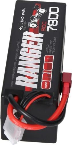 Immagine prodotto Team Orion Batteria 4S 50C Ranger LiPo (14.8V/7800mAh) T-Plug (14.80 V, 7800 mAh)