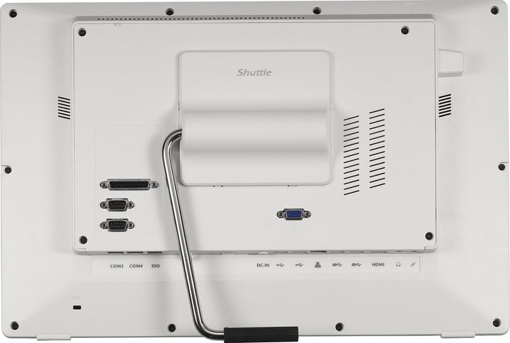 Actual product image Shuttle Intel Celeron 3865U, max. DDR4-2133 SoDIMM, touch, Intel HD Graphics 610, Gigabit LAN, WLAN, Bluetoo (Intel Celeron 3865U)