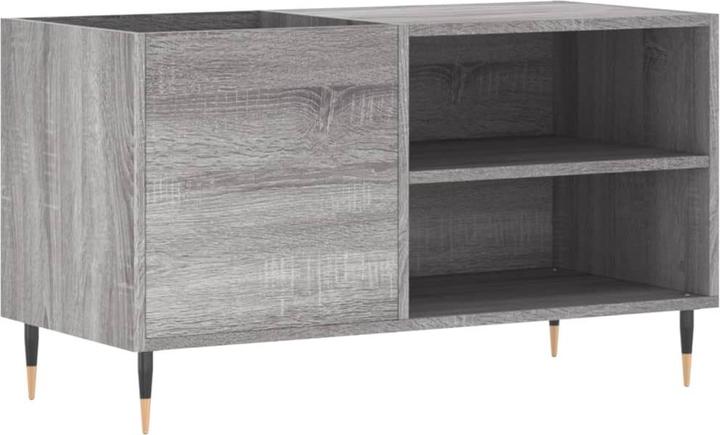 Actual product image VidaXL Plattenschrank Grau Sonoma 85x38x48 cm Holzwerkstoff
