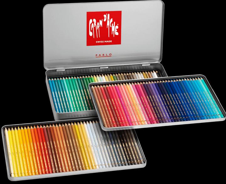 Immagine prodotto Caran d'Ache Pablo Metallschachtel (Multicolore, 120 x)