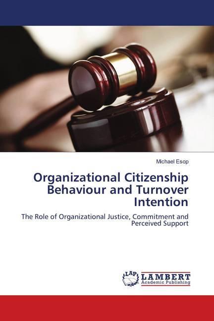 Actual product image Organizational Citizenship Behaviour and Turnover Intention (Michael Esop, 2018)