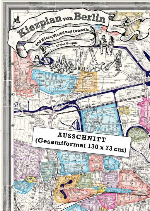 Image du produit Gauglitz:Plan du quartier de Berlin (Allemand, Gerd Gauglitz, 2021)