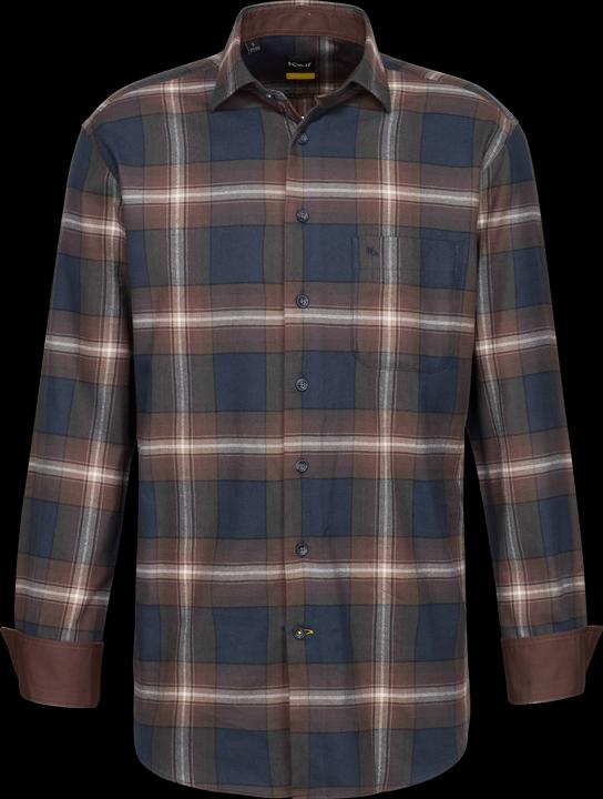 Produktbild Kauf Bari Kent Langarm regular fit mit Kontrast (3XL)