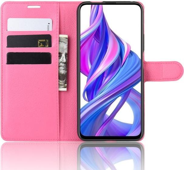 Produktbild MU Classic Litchi Leder Bookcover Series (Honor 9X)