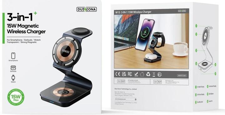 Produktbild Duzzona 3 in 1 MagSafe Ladestation (15 W)
