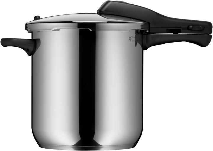 Produktbild WMF Schnellkochtopf Set 2tlg 8,5+3l grosses Kochsignal Perfect Induktion Edelstahl (22 cm, Pfannenset + Topfset, Edelstahl)
