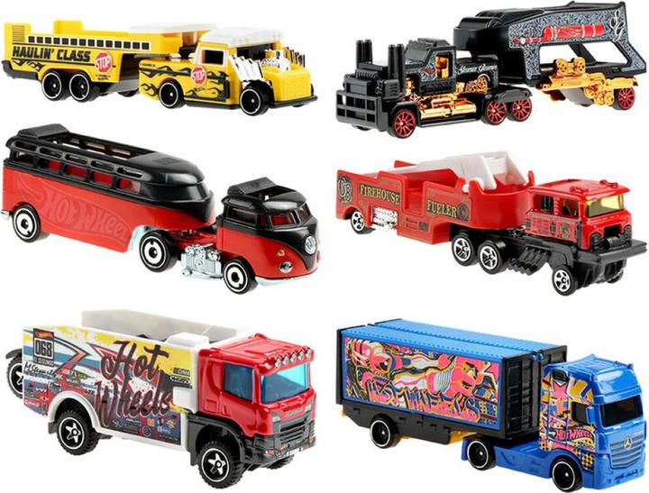 Actual product image Hot Wheels Truckin' Transporters