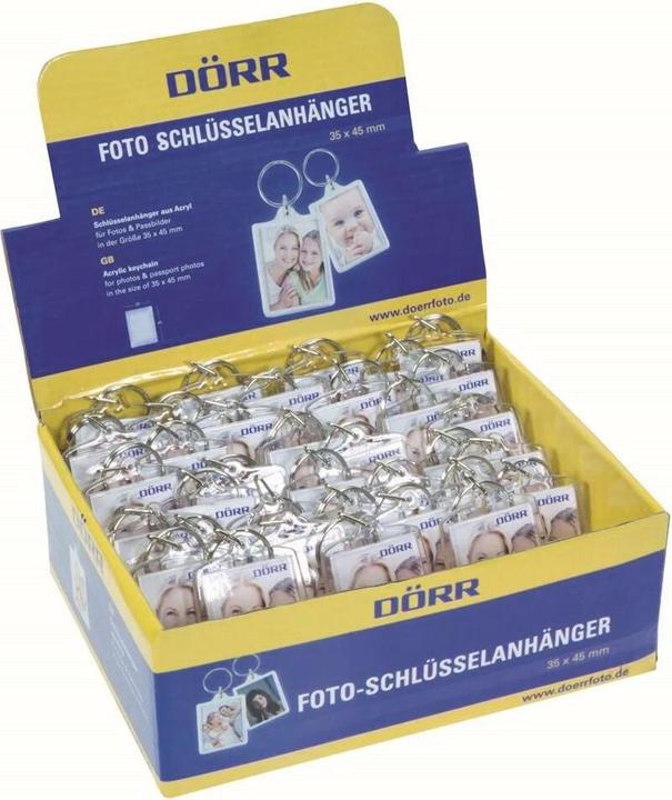 Produktbild Dörr Schlüsselanhänger für 2 Passfotos, Display à 60 Stück