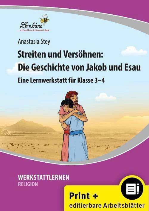 Produktbild Streiten und Versöhnen: Die Geschichte von Jakob und Esau (Set) (Deutsch, Anastasia Stey, 2024)