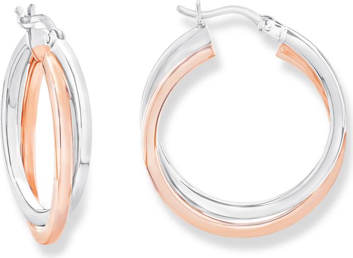 Image du produit Amor Boucles d'oreilles Créoles (Argent 925)