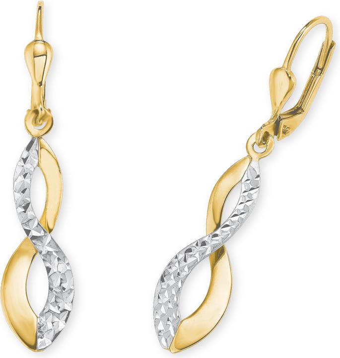 Amor Ohrschmuck Hänger (Gold)